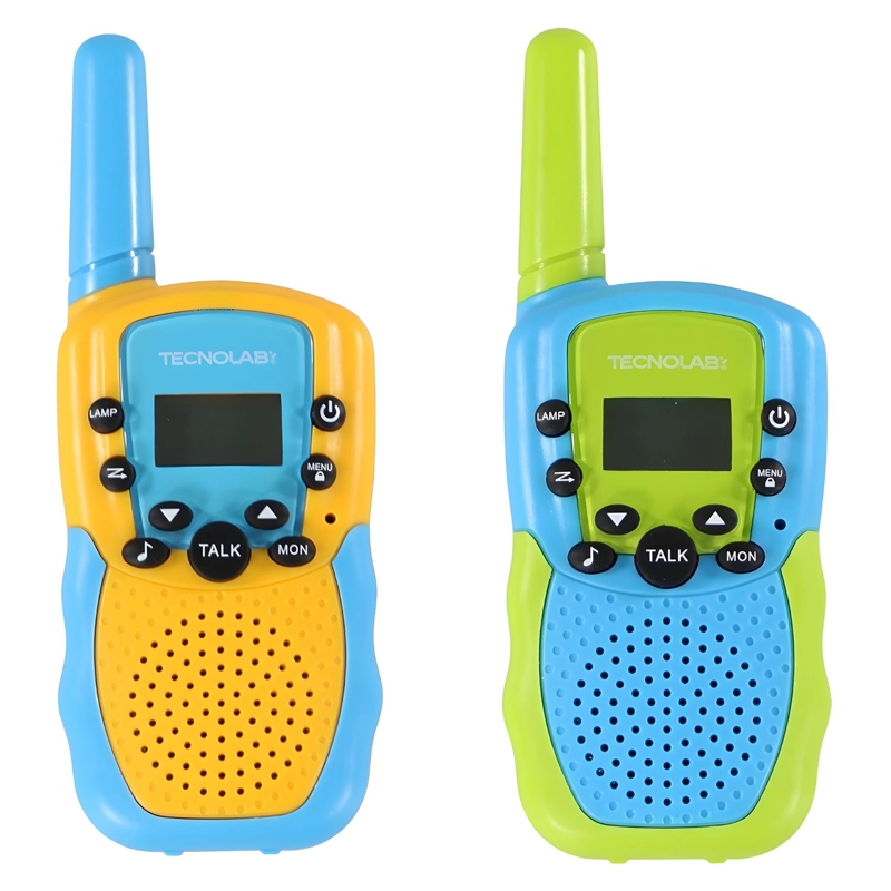 PACK 2 WALKIE TALKIE NIÑOS 22 CANALES COLORES - PS - 1
