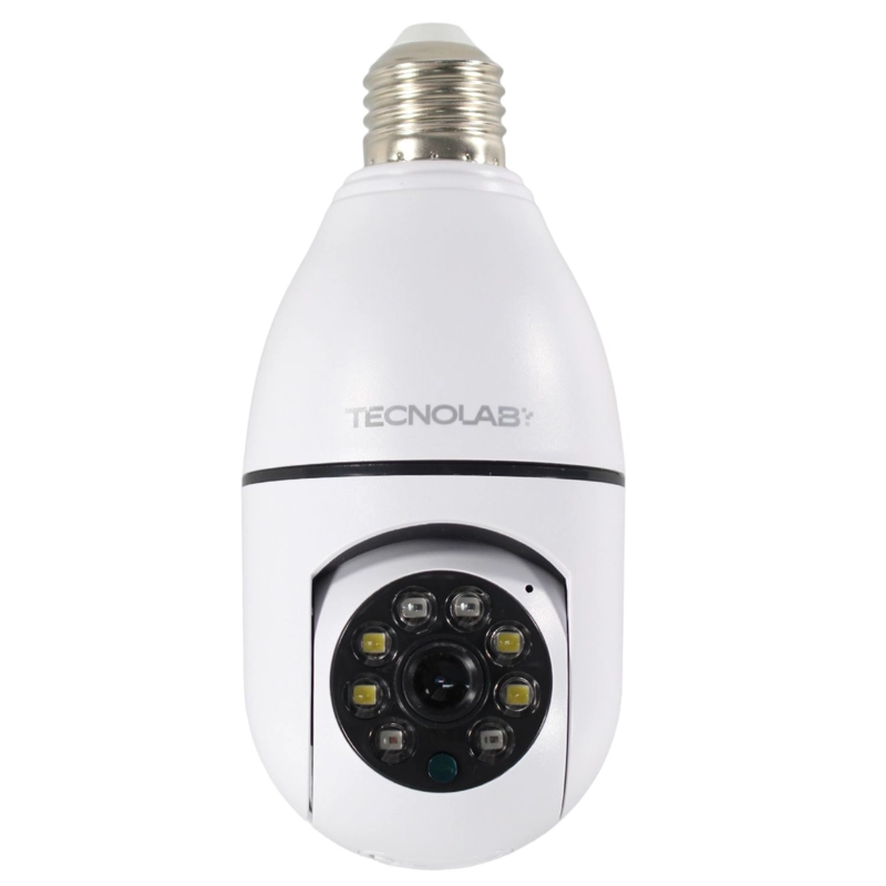 CAMARA SEGURIDAD SOQUETE WIFI 360 FULL HD AUDIO Y LUZ - PS - 1