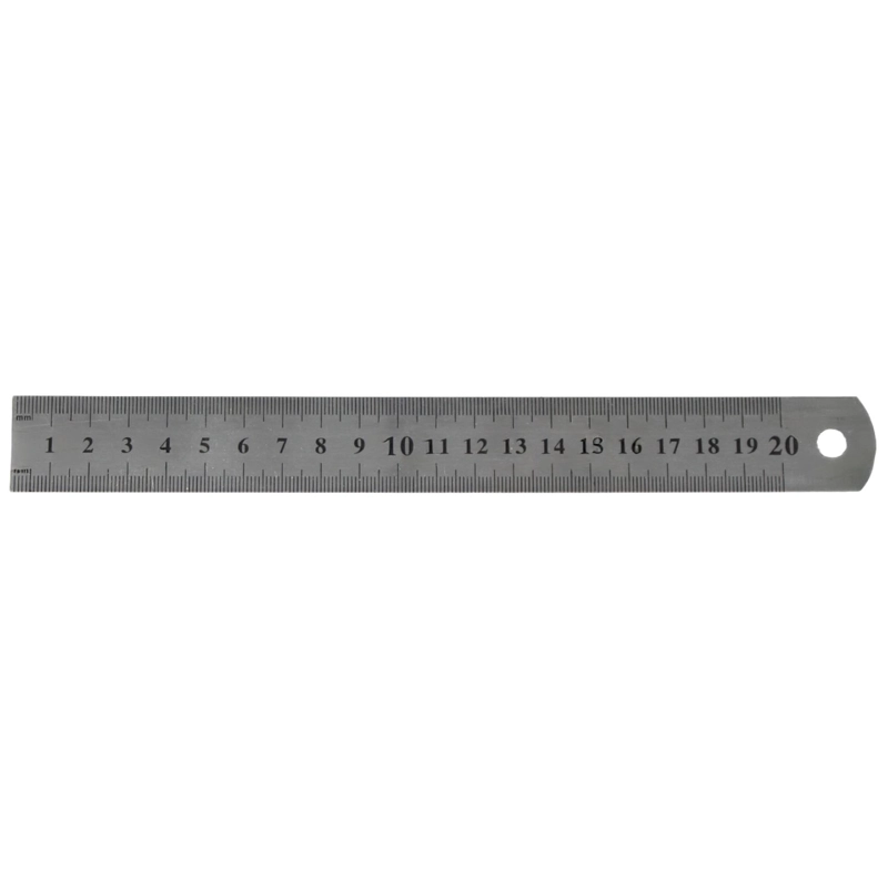 REGLA METALICA 20 CM CON FUNDA PROTECTORA - PS - 1