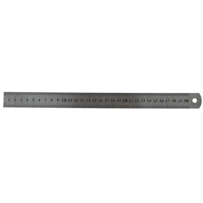 REGLA METALICA 30 CM CON FUNDA PROTECTORA - PS - 1
