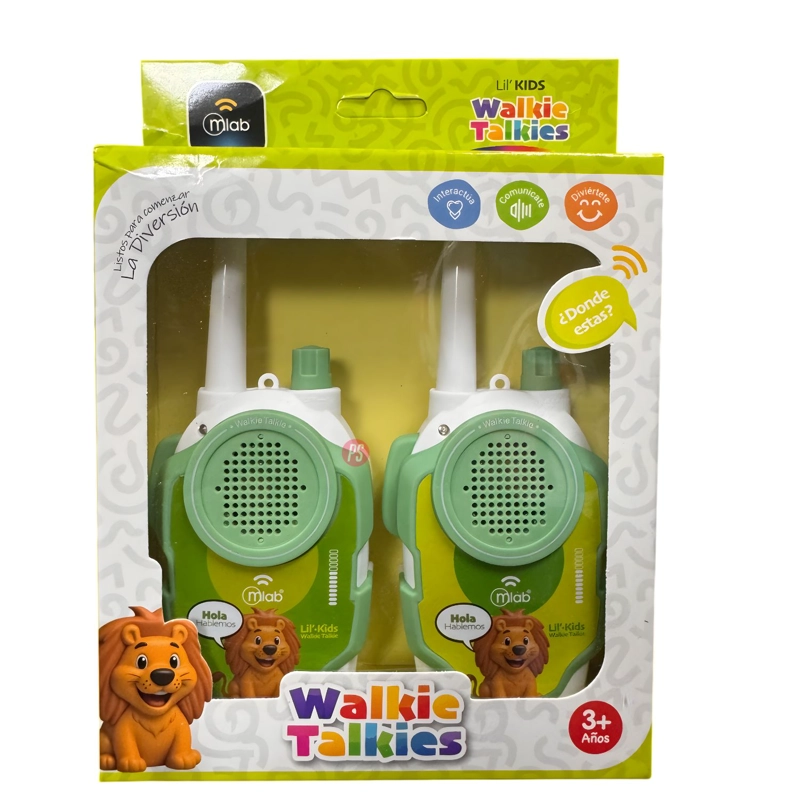 KIT 2 WALKIE TALKIE MY LIL KIDS 1 CANAL PARA NIÑOS - PS - 2