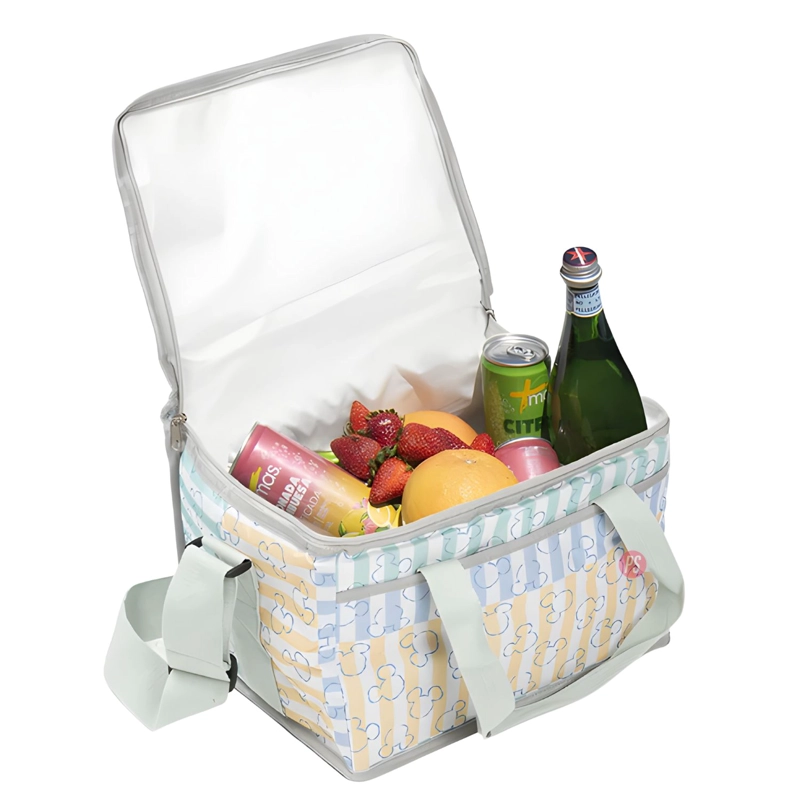 COOLER BOLSO PICNIC DISEÑO MICKEY 34X22X25CMS TERMICO - PS - 3