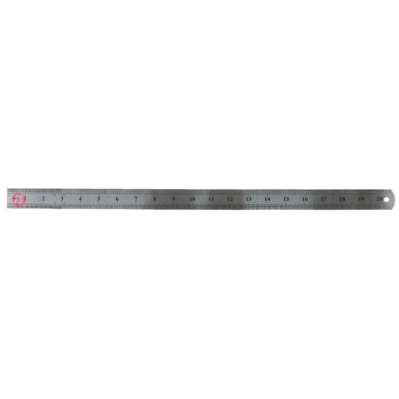 REGLA METALICA 50 CM CON FUNDA PLASTICA PROTECTORA - PS - 2
