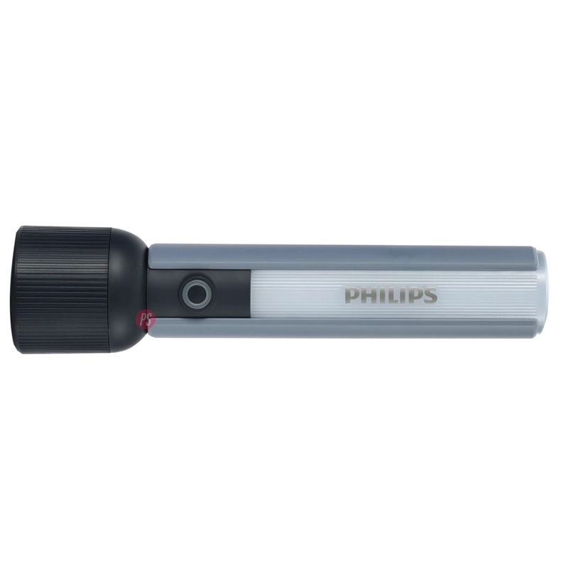 LINTERNA RECARGABLE PHILIPS MULTIFUNCION LED ZOOM USB-C - PS - 2