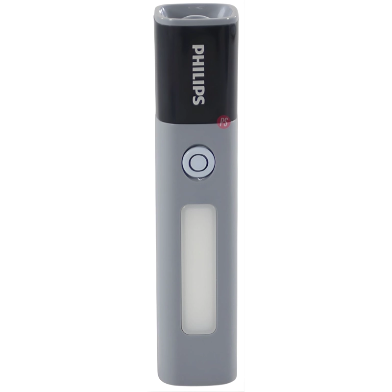 LINTERNA LED PHILIPS 10W RECARGABLE ZOOM 150M 4 MODOS - PS - 2