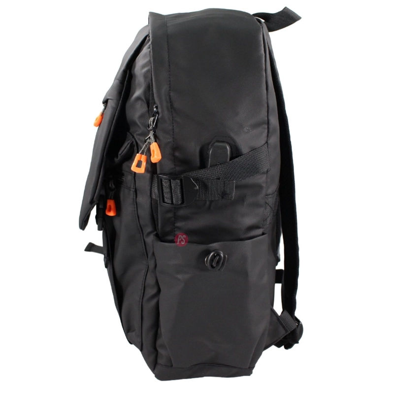 MOCHILA NEGRA OUTDOOR CASUAL COMODA Y RESISTENTE - PS - 3