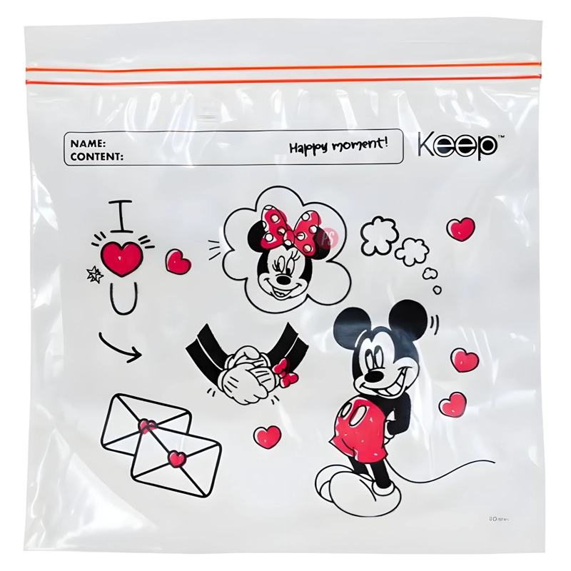 BOLSAS SANDWICH MINNIE 40 UNIDADES CIERRE HERMETICO - PS - 2