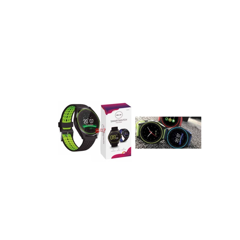 SMARTWATCH CON PANTALLA LCD BLUETOOTH COLOR VERDE - PS - 2