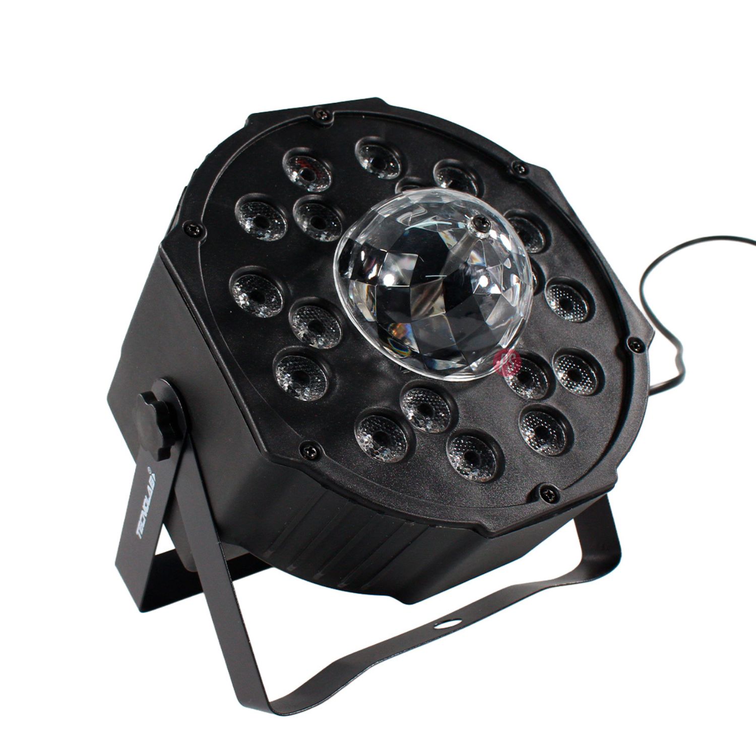 FOCO PAR LED 18 RGB GIRATORIO 60W CON CONTROL DMX - PS - 2