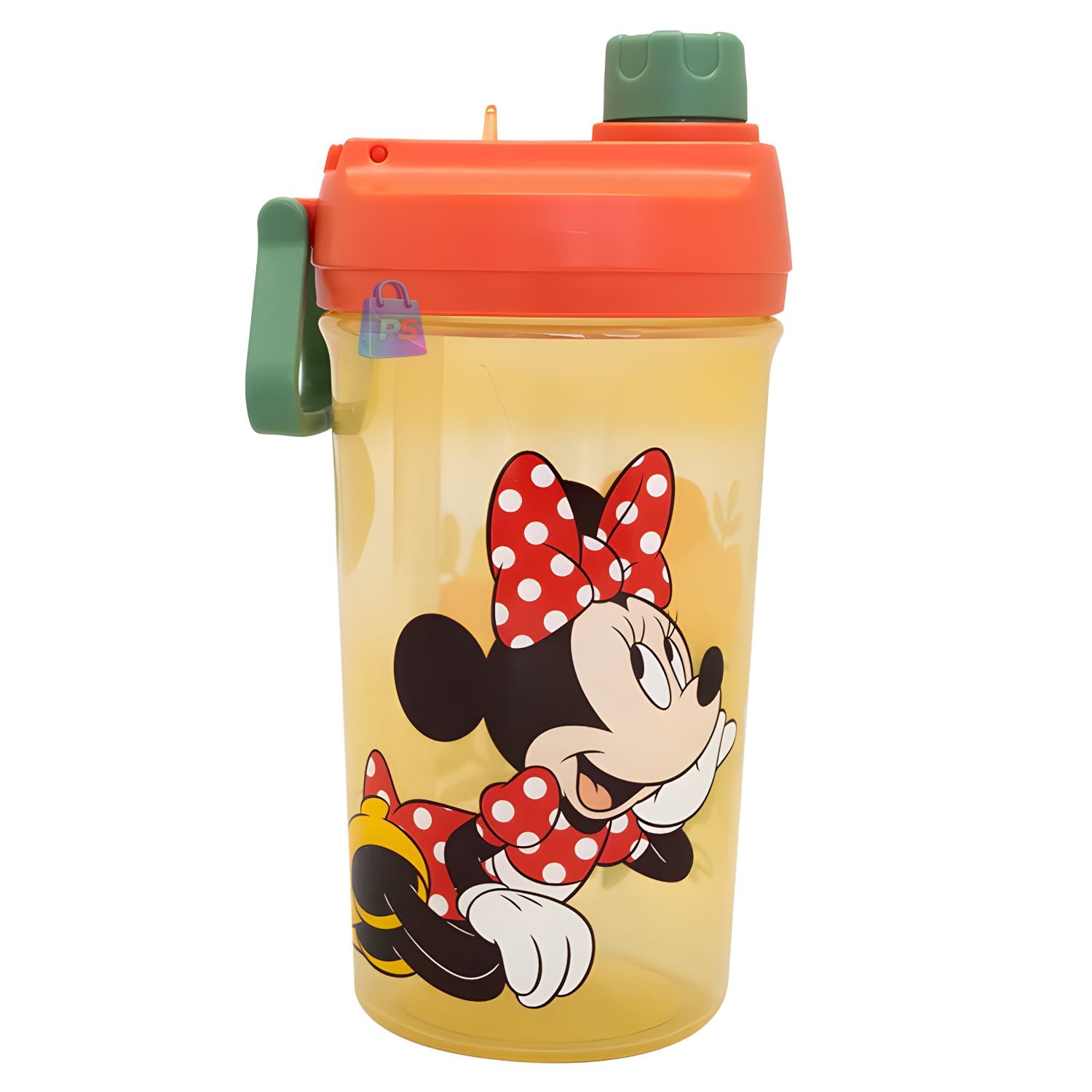 VASO MINNIE MOUSE INFANTIL 2 EN 1 BOQUILLA Y BOMBILLA - PS - 1