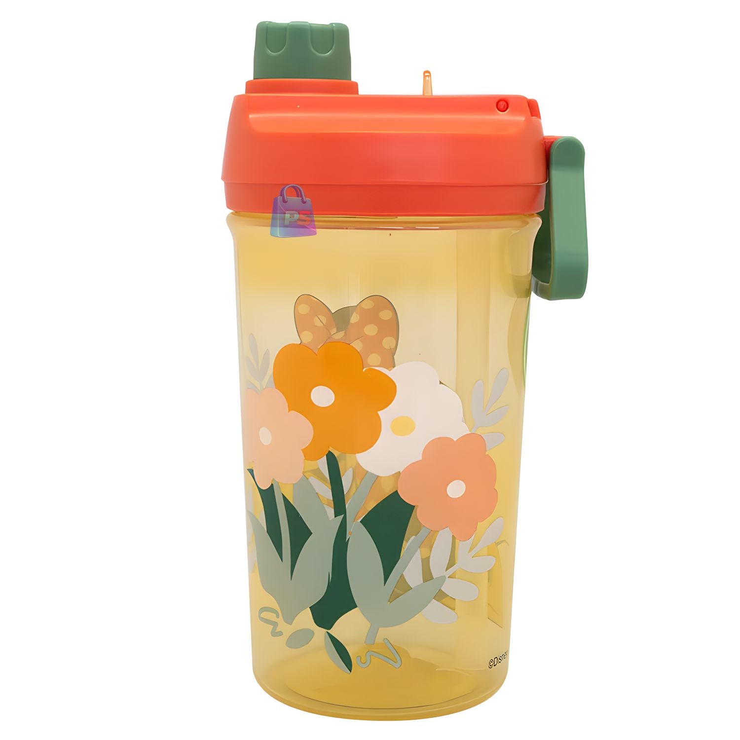 VASO MINNIE MOUSE INFANTIL 2 EN 1 BOQUILLA Y BOMBILLA - PS - 3