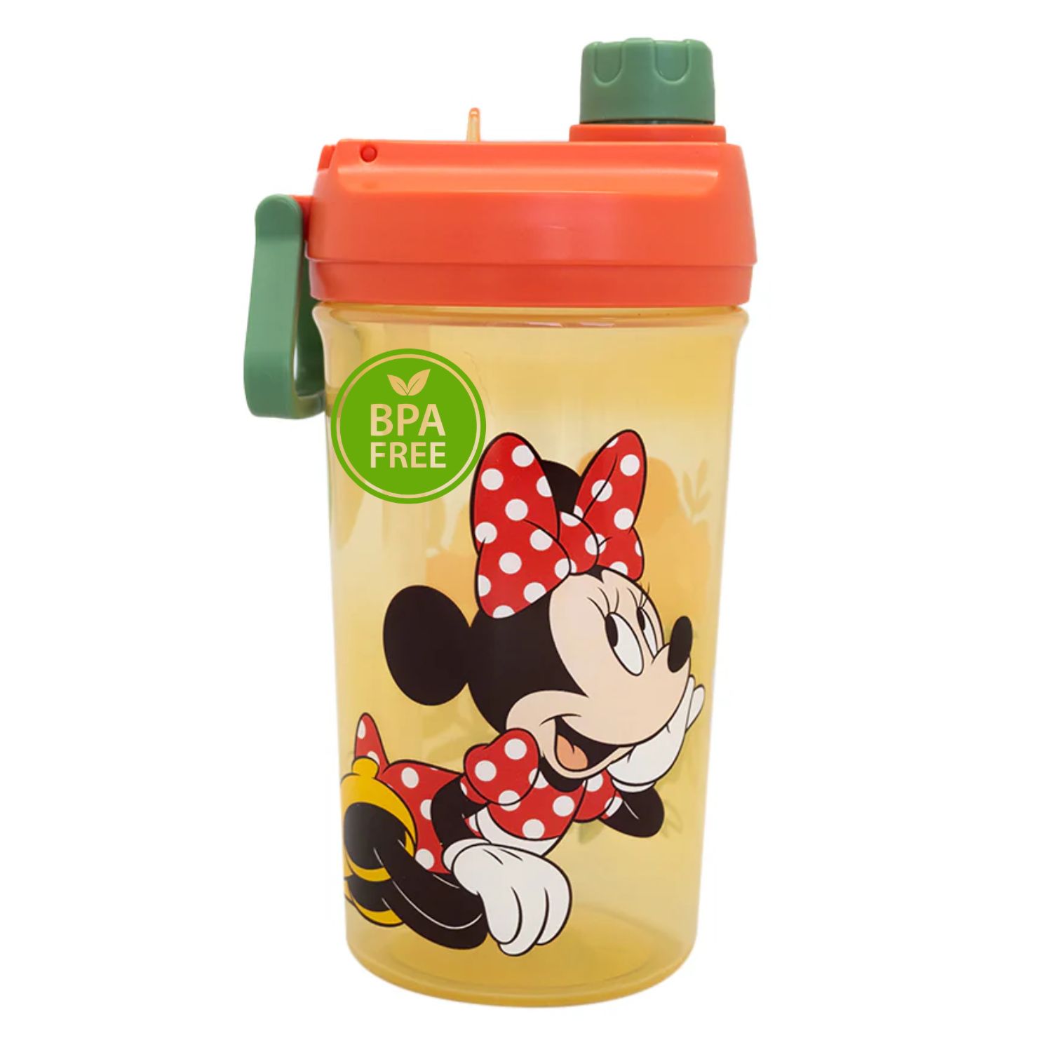 VASO MINNIE MOUSE INFANTIL 2 EN 1 BOQUILLA Y BOMBILLA - PS - 4