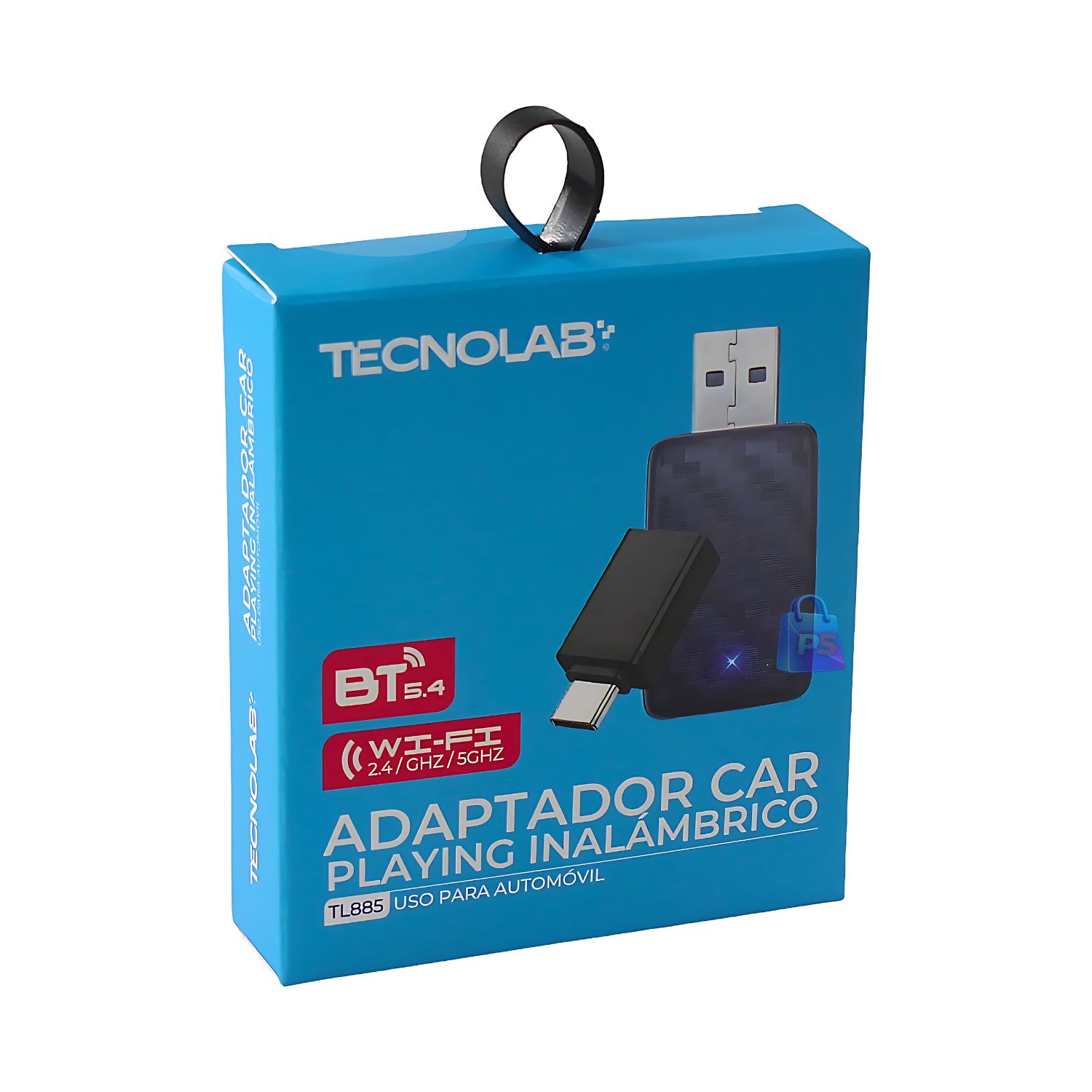 ADAPTADOR INALAMBRICO CARPLAY Y ANDROID AUTO 2 EN 1 - PS - 3