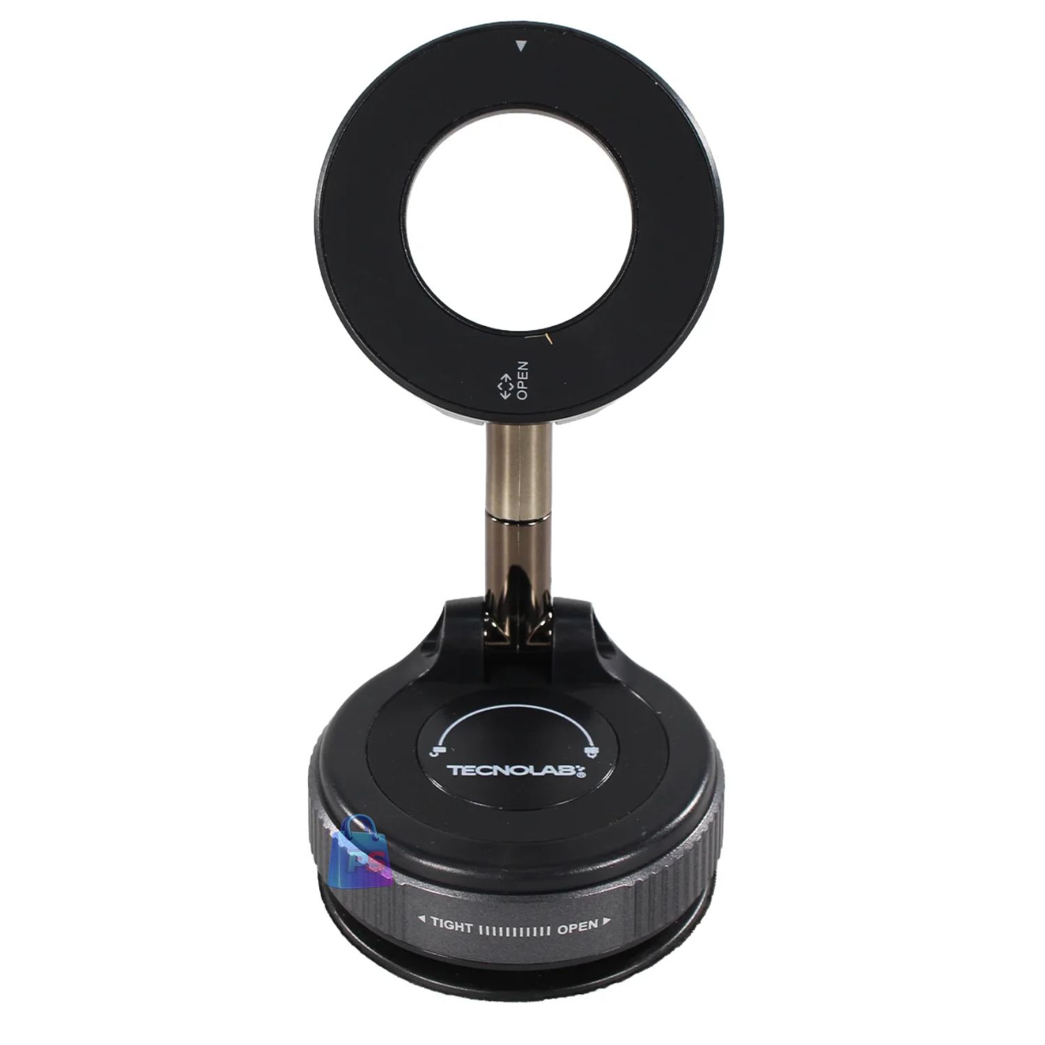 SOPORTE MAGNETICO AUTO 360 CON VENTOSA ALTA SUCCION - PS - 2