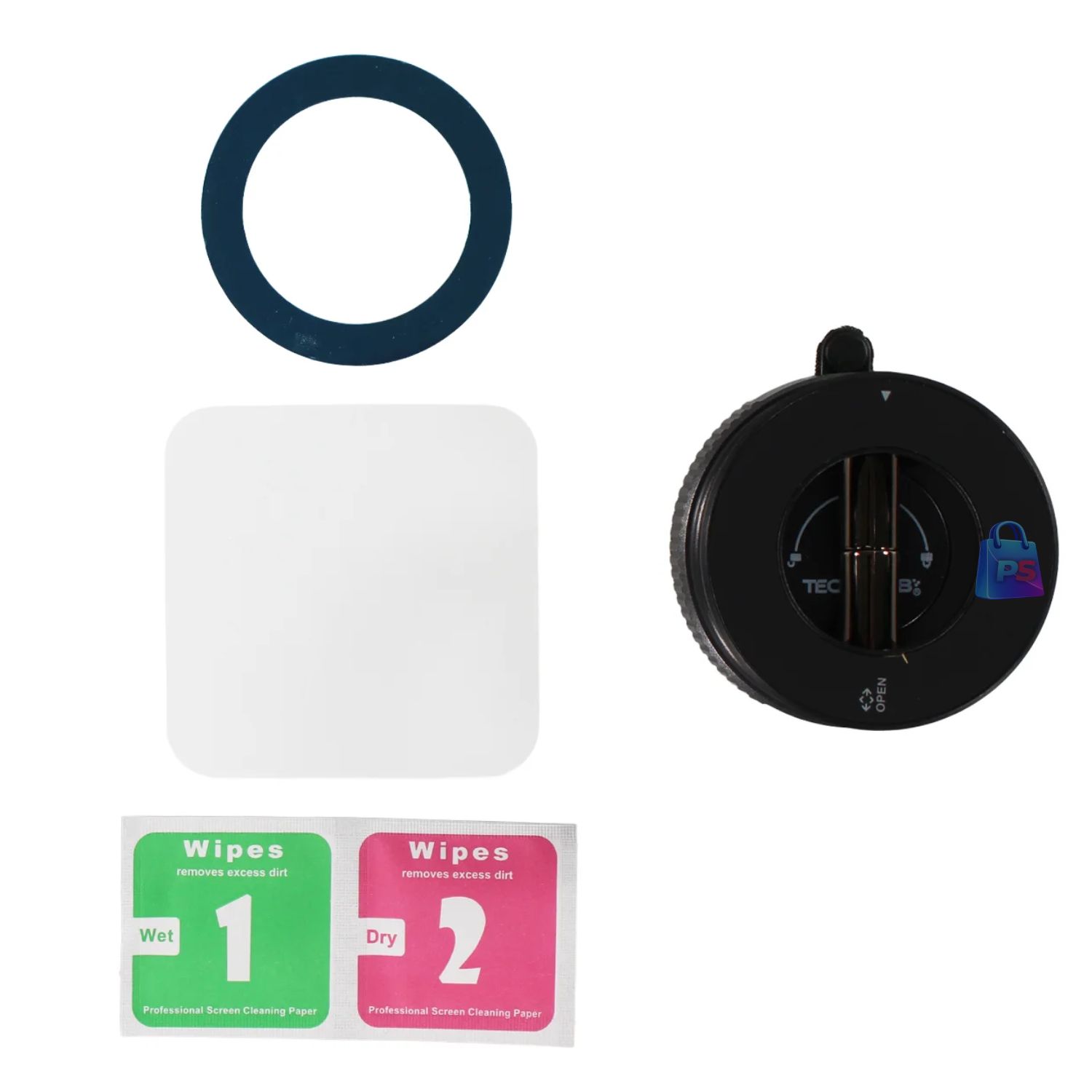SOPORTE MAGNETICO AUTO 360 CON VENTOSA ALTA SUCCION - PS - 5