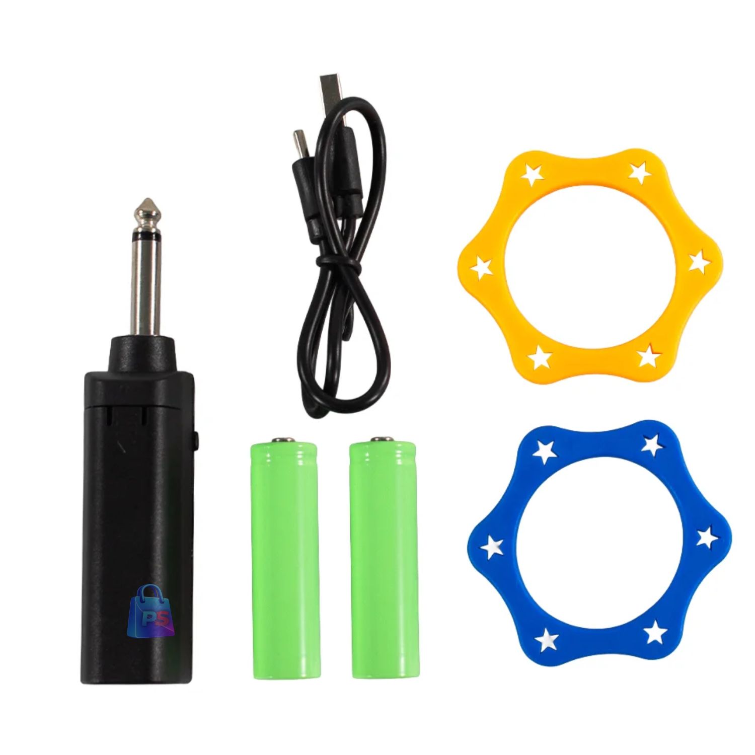 PACK MICROFONOS INALAMBRICOS DUALES ECHODUO 2,4G - PS - 2