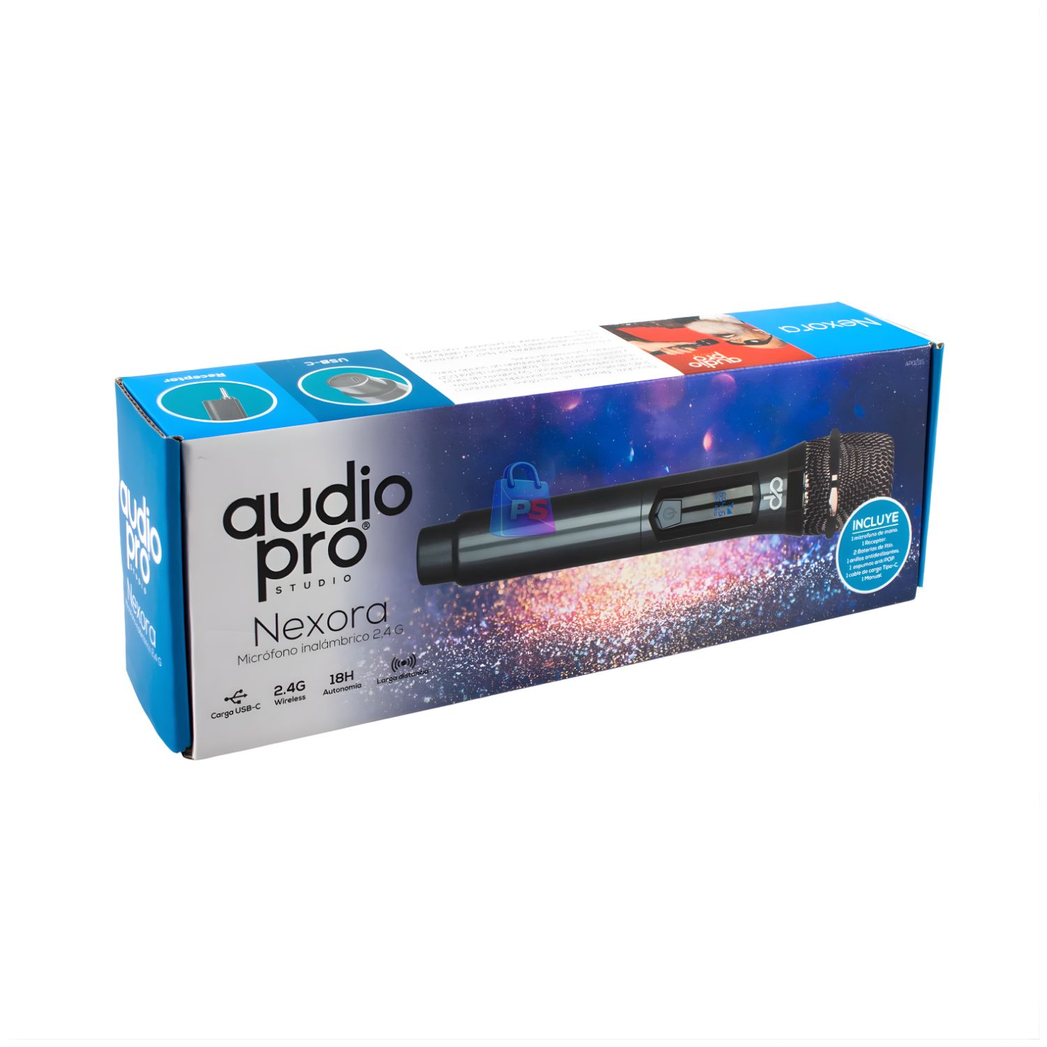 MICROFONO INALAMBRICO AUDIOPRO NEXORA 2.4G - PS - 3