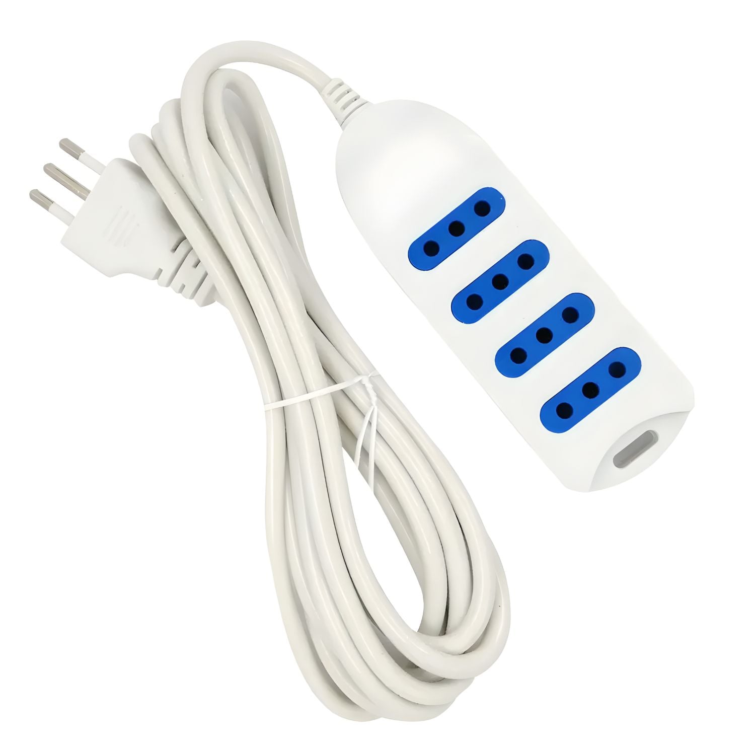 ALARGADOR ELECTRICO 4 ENCHUFES 5M SEC BLANCO - PS - 1