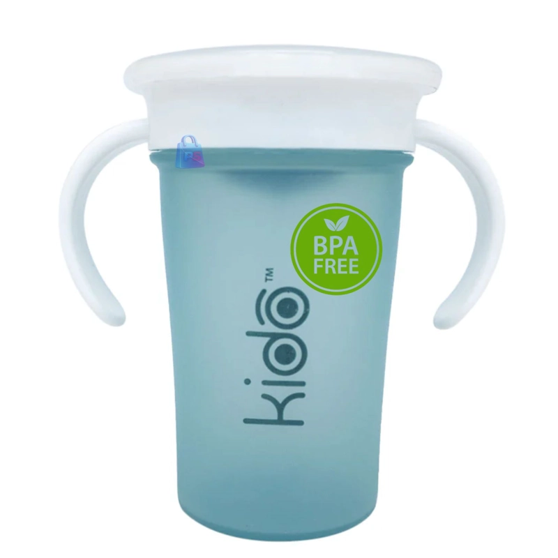 VASO 360 ANTIDERRAME KIDO 280ML CON ASAS BEBE  AMARILLO - PS - 3