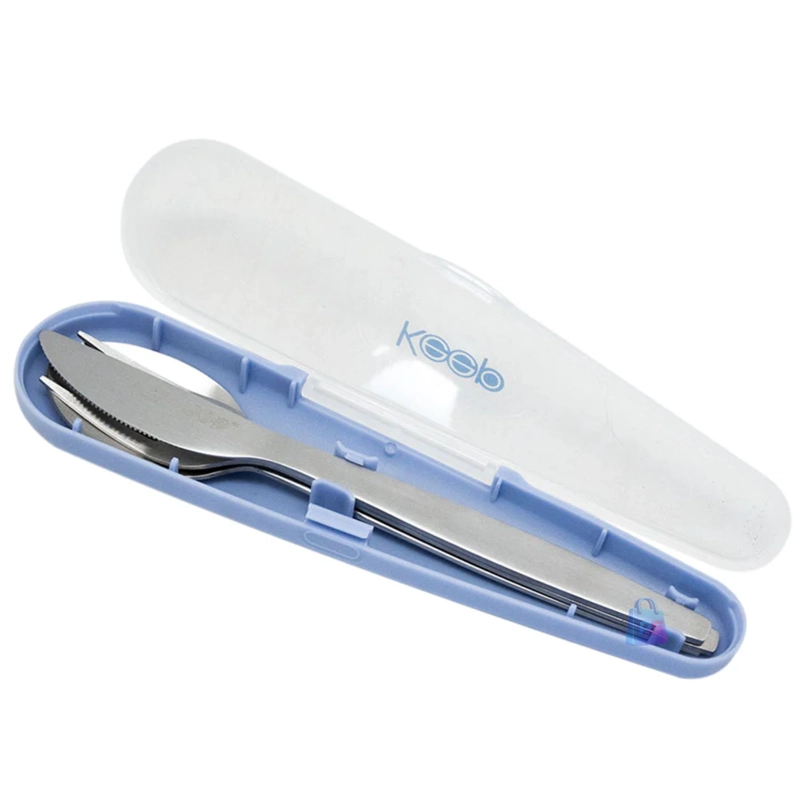HERME TICO KEEP 650ML ACERO + CUBIERTOS ON THE GO - PS - 5