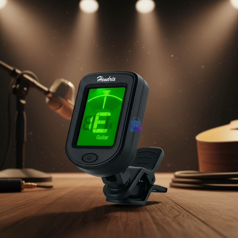 AFINADOR DIGITAL CLIP CROMATICO 440HZ GUITARRA - PS - 2