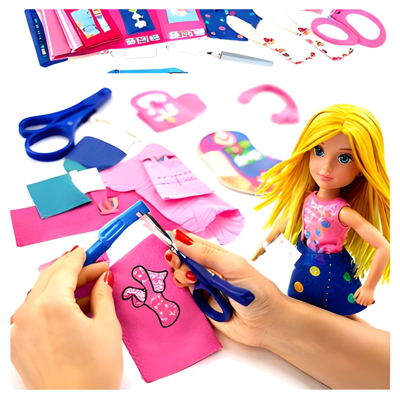 MUÑECA CASUAL STYLE DISEÑA MODA +150 LOOKS - PS - 3