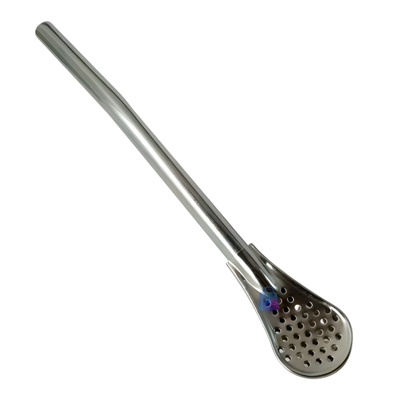 MATE ACERO INOXIDABLE 230ML CON BOMBILLA NEGRO - PS - 3