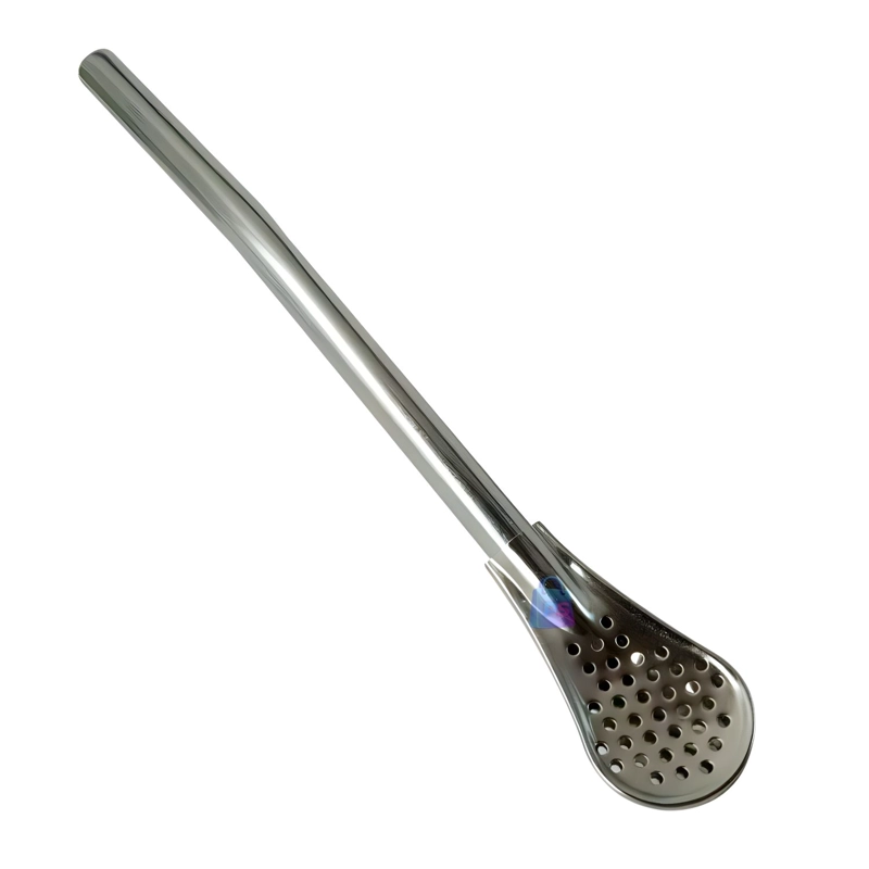 MATE ACERO INOXIDABLE 230ML CON BOMBILLA NEGRO - PS - 3
