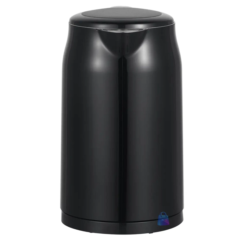 HERVIDOR ELE CTRICO 1.7L DOBLE PARED ACERO INOX NEGRO - PS - 6
