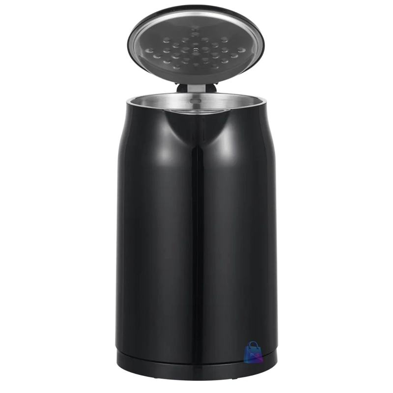 HERVIDOR ELE CTRICO 1.7L DOBLE PARED ACERO INOX NEGRO - PS - 7