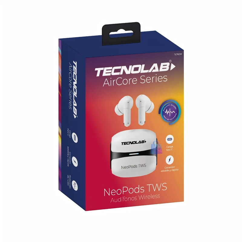 AUDIFONOS BLUETOOTH TWS INALAMBRICOS TIPO C VERDE - PS - 3
