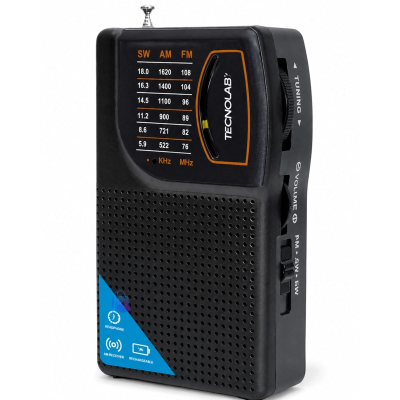 RADIO PORTATIL FM RECARGABLE USB-C MINI DE BOLSILLO - PS - 2