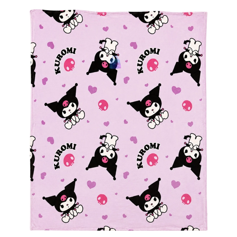 MANTA CORAL DISEÑO KUROMI 127X152CMS SUAVE - PS - 2