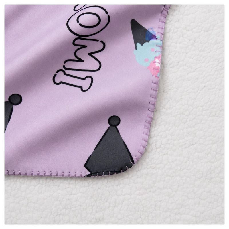 MANTA POLAR SHERPA DISEÑO KUROMI 127X152CMS SUAVE - PS - 3