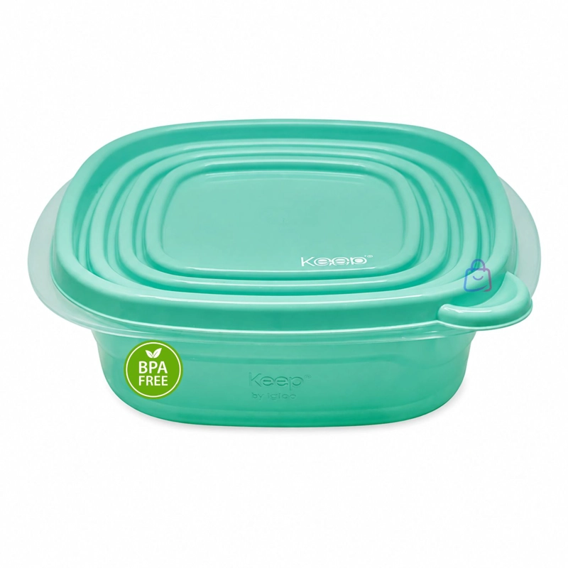 SET 3 CONTENEDORES HERME TICOS KEEP 670ML BPA FREE - PS - 4