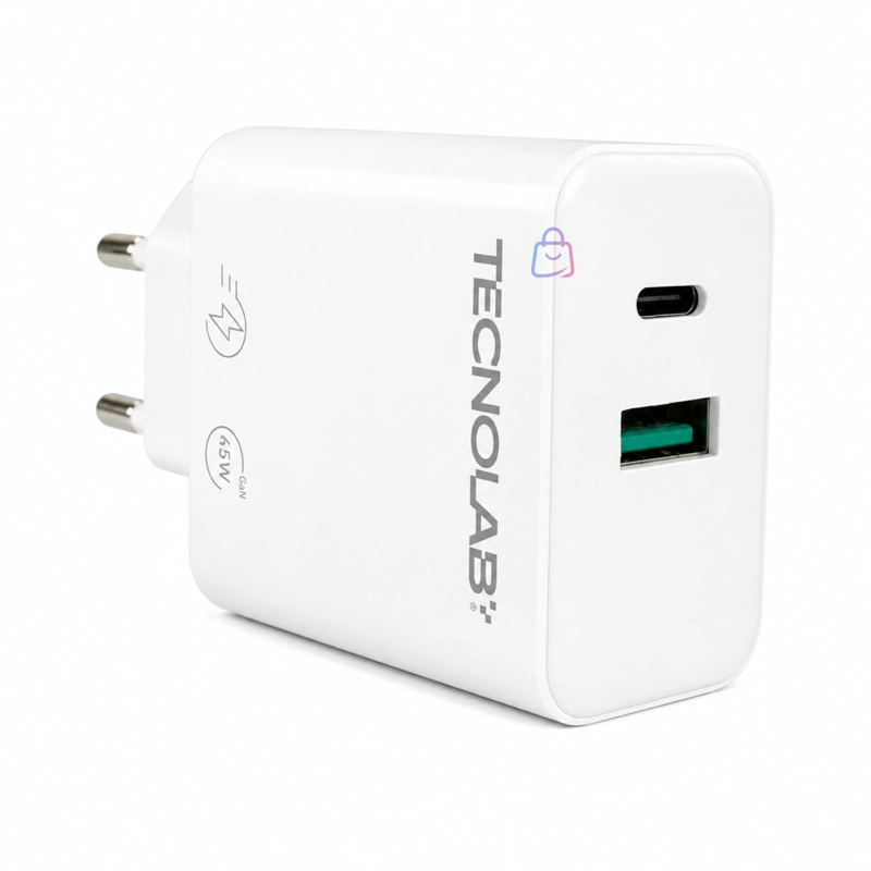 CARGADOR RAPIDO PD 45W QC 3.0 USB-C CON CABLE - PS - 2