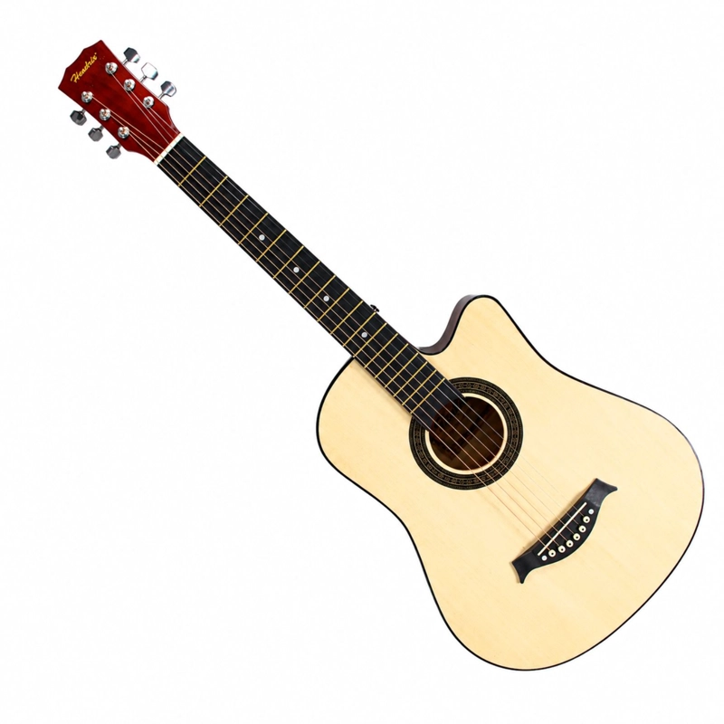 GUITARRA 39 PULGADAS ACUSTICA CLASICA COLOR NATURAL - PS - 1