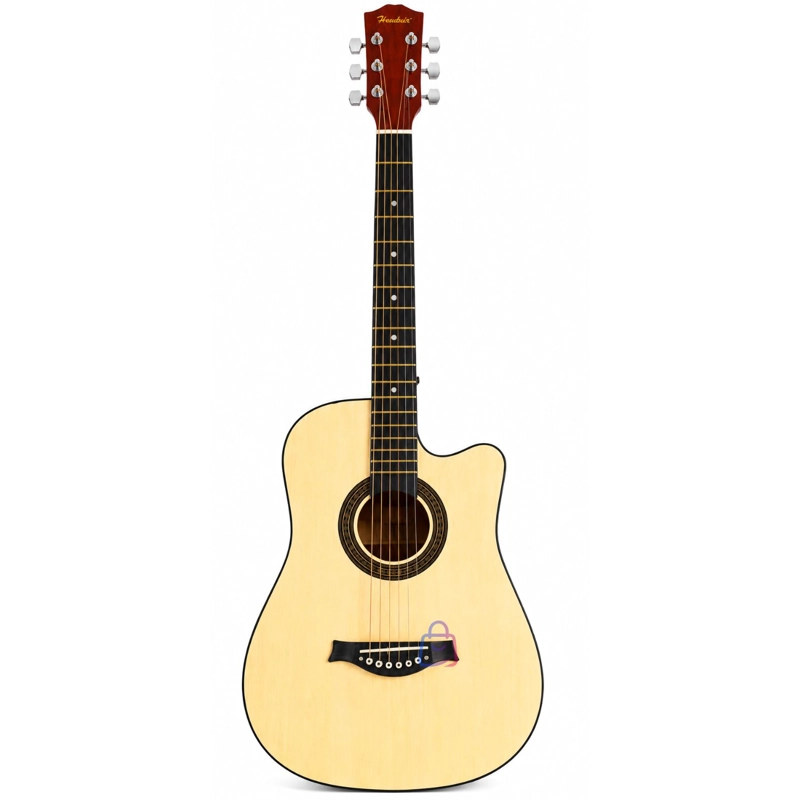 GUITARRA 39 PULGADAS ACUSTICA CLASICA COLOR NATURAL - PS - 3