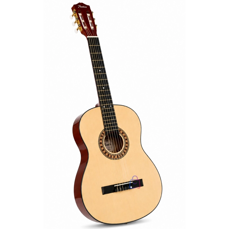 GUITARRA CLASICA 39 PULGADAS NATURAL CUERDAS NYLON - PS - 3