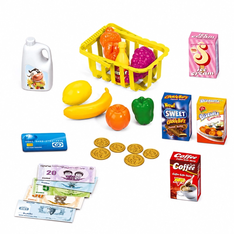 CAJA REGISTRADORA SUPERMERCADO JUGUETE LUZ Y SONIDO - PS - 2