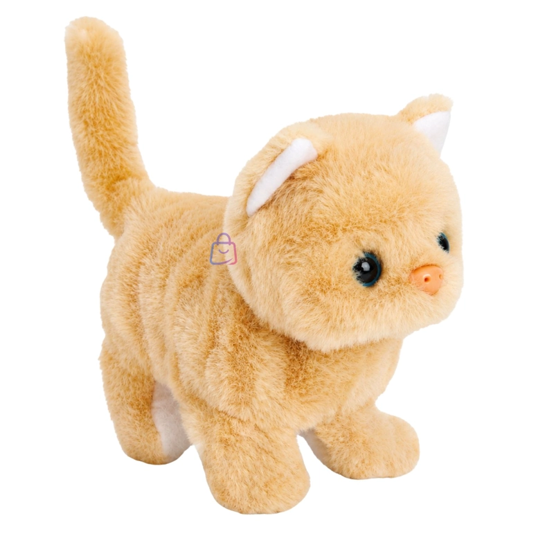 PELUCHE GATO INTERACTIVO AMARILLO SONIDO MOVIMIENTO - PS - 2