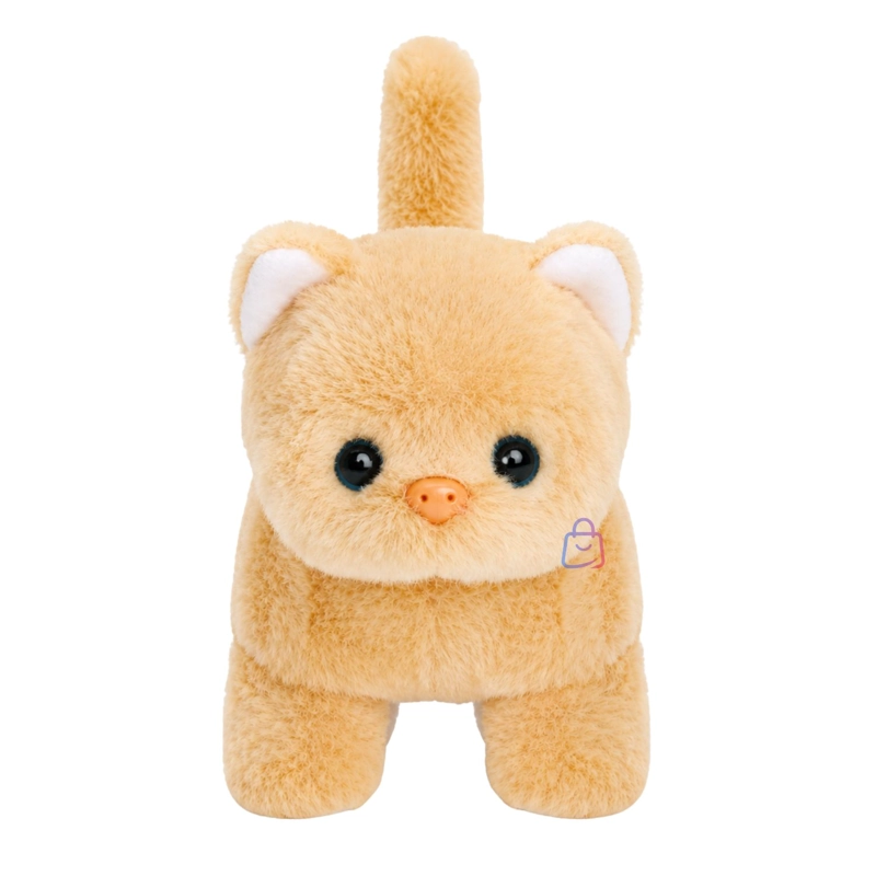 PELUCHE GATO INTERACTIVO AMARILLO SONIDO MOVIMIENTO - PS - 3