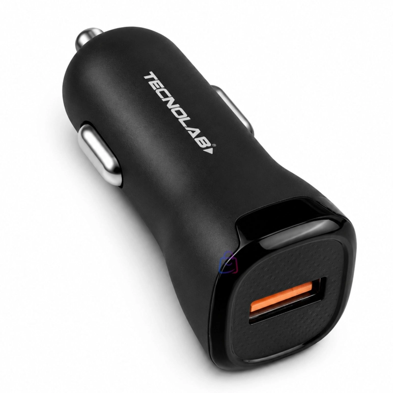 CARGADOR AUTO CARGA RAPIDA QC USB 18W 12V 24V - PS - 5