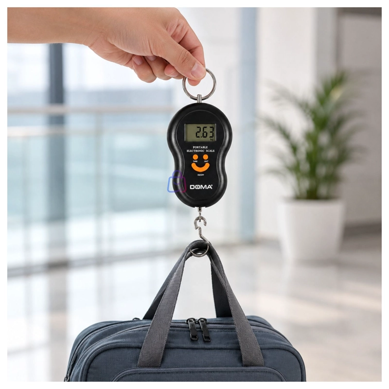 PESA DIGITAL COLGANTE 50 KG LCD CON TARA PORTATIL - PS - 2