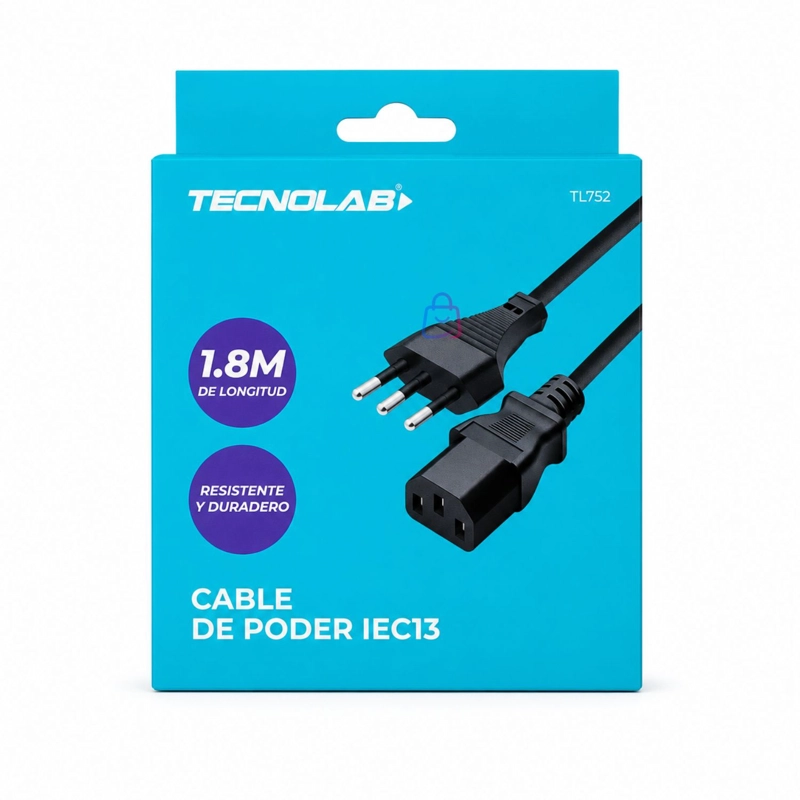 CABLE PODER IEC C13 PARA PC MONITOR UPS 220V - PS - 4