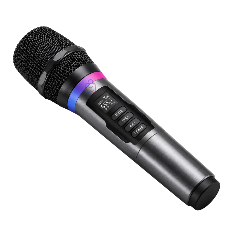 MICROFONO INALAMBRICO RECEPTOR USB-C RGB - PS - 3