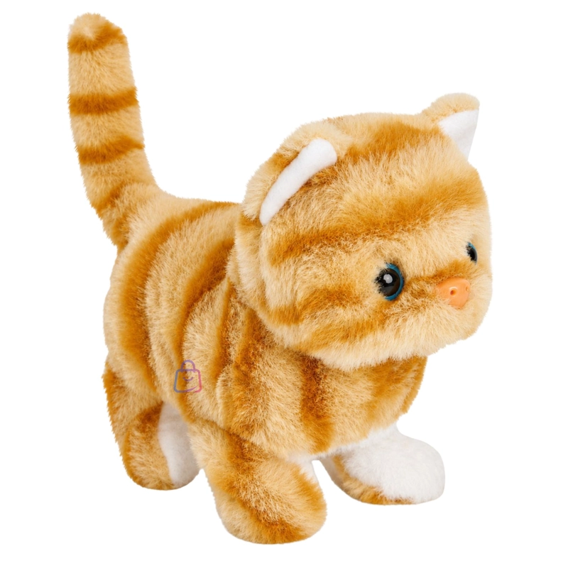 PELUCHE GATO INTERACTIVO RAYAS SONIDO MOVIMIENTO - PS - 4