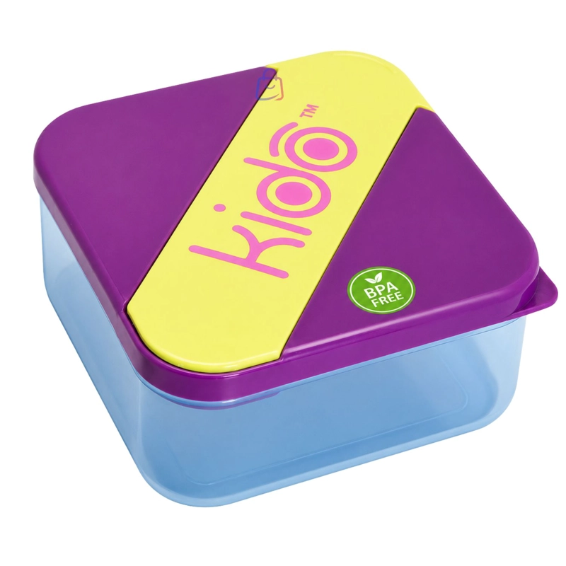 HERME TICO KIDO CON CUBIERTOS LIBRE DE BPA MORADO - PS - 3