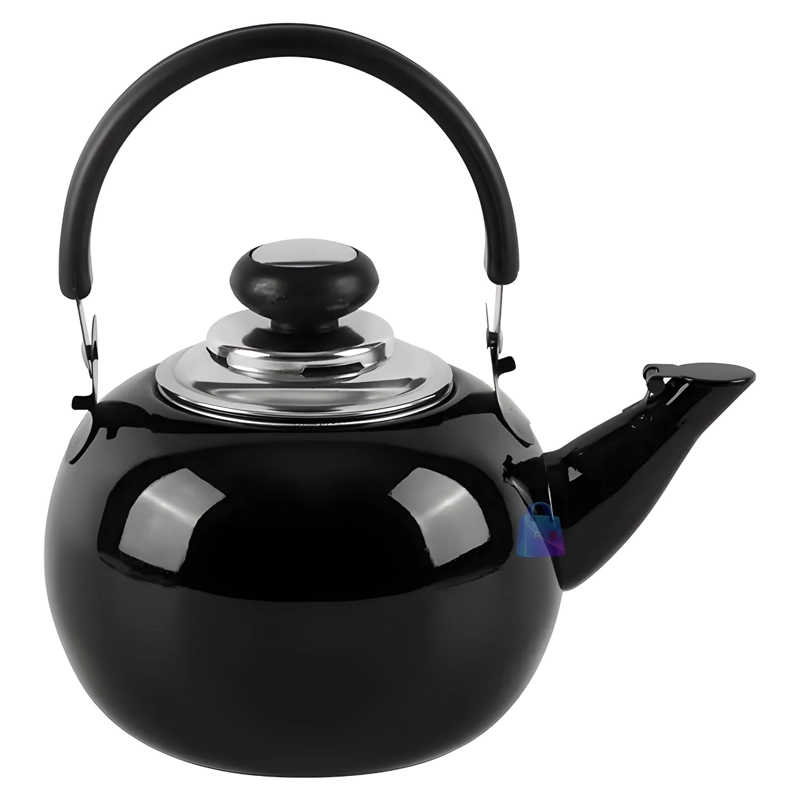 TETERA DE ACERO INOXIDABLE 800ML COLOR NEGRO - PS - 2
