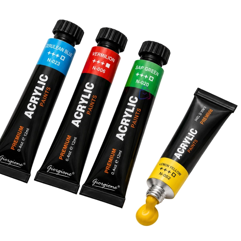 PINTURA ACRILICA 30 COLORES 12ML PREMIUM - PS - 3